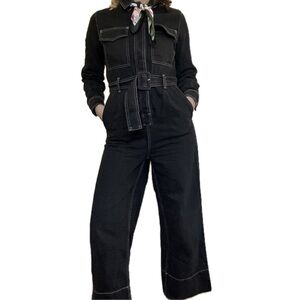 TOPSHOP denim jumpsuit
